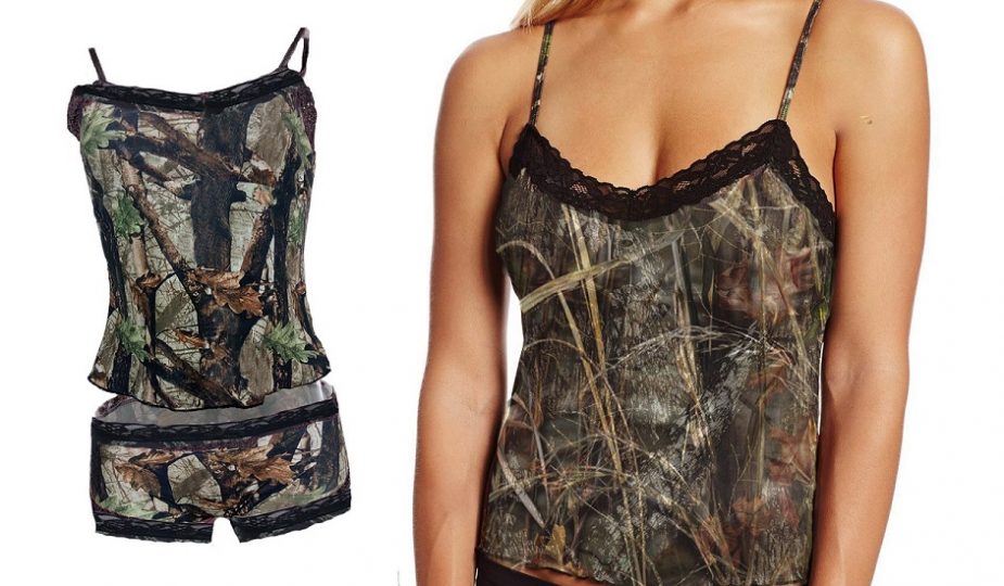 camo lingerie