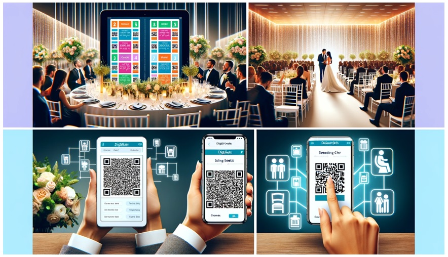 QR code seating chart by DigiSeats